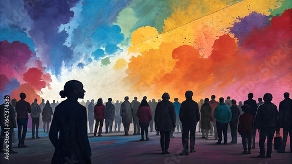 Fototapeta Gathered in Light