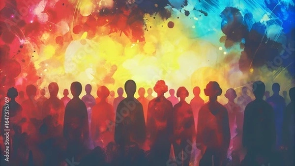 Fototapeta Gathered in Light