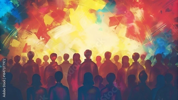 Fototapeta Gathered in Light