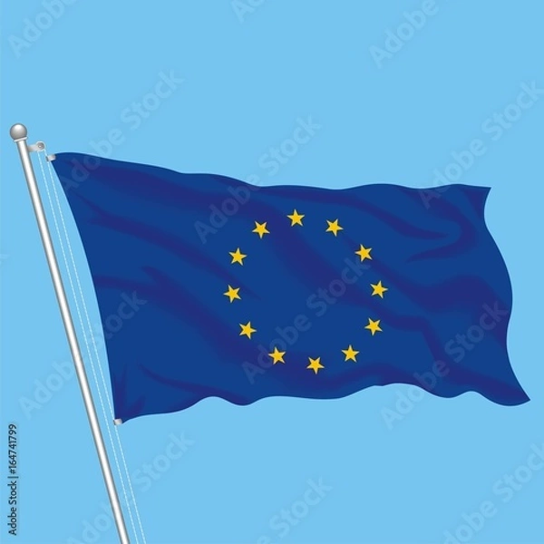 Fototapeta Flag Europa