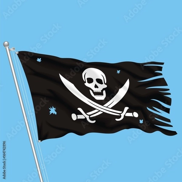 Obraz Flag Jolly Roger