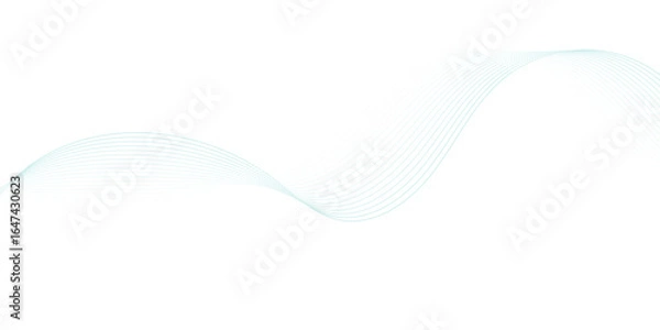Fototapeta Premium abstract background design with wave line pattern texture in luxury pastel color.
