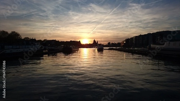 Obraz Amesterdam sunrise