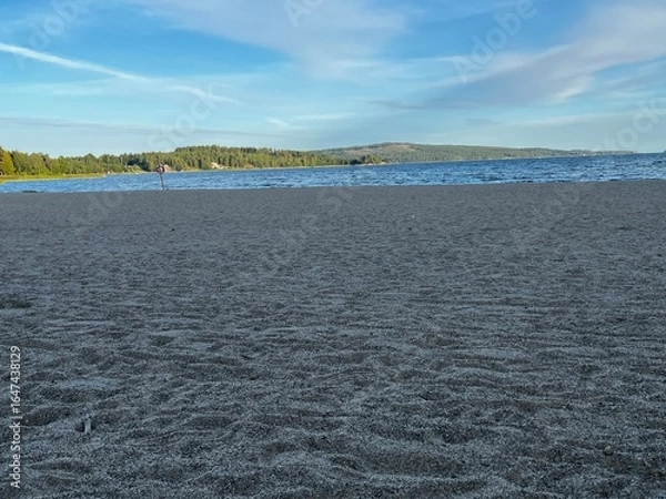 Fototapeta beach sand and sea