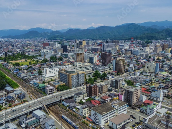 Obraz 【山形県】山形市の風景