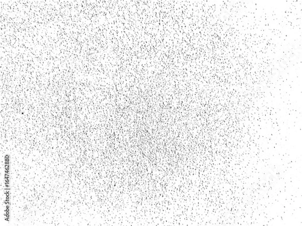 Fototapeta Vector grunge overlay. Paint texture with spray effect and drop ink splashes.