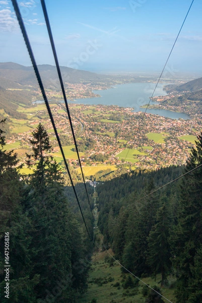 Obraz Wallberg, Wallbergbahn, Tegernsee