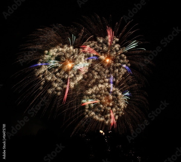 Obraz feuerwerksmalerei