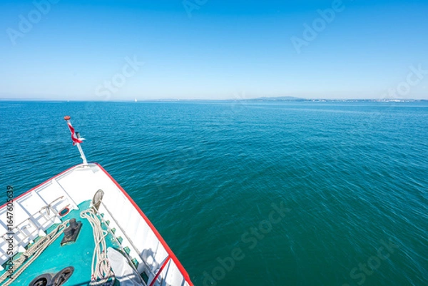Fototapeta Ausflugsschiff am Bodensee