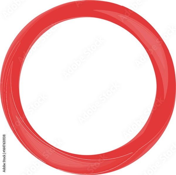 Obraz 3D Blue Circle Icon, Vector