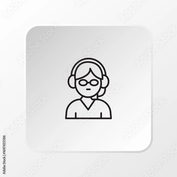 Obraz Audio Learning Icon