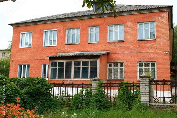 Obraz old brick house