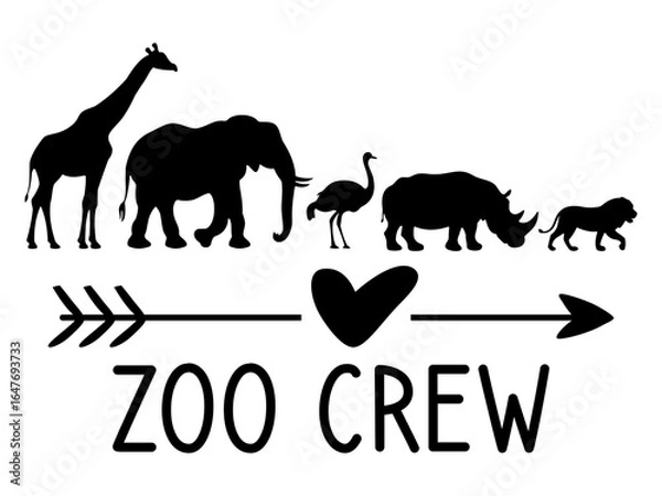 Obraz About Zoo Crew, Back to School