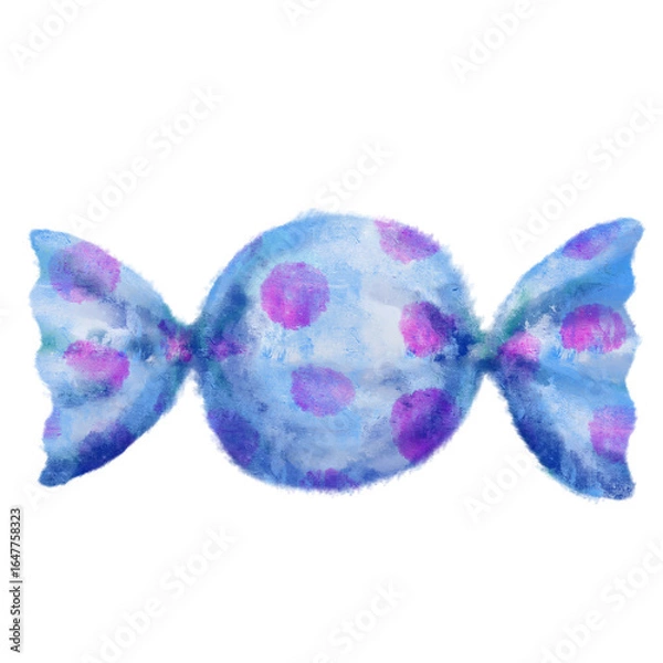 Obraz 手描きのカラフルなアメ　キャンディ