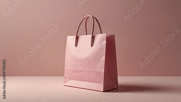 Obraz Pink Shopping Bag