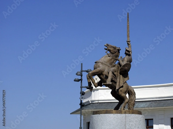 Obraz Bratislava. Statue near castle