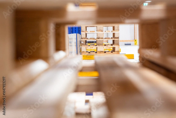 Obraz Palettenstapel 