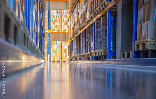 Obraz Lagerhalle, Regelsystem