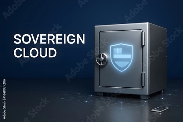 Fototapeta Sovereign Cloud Security with Encrypted Data Zones for Sensitive Information Protection