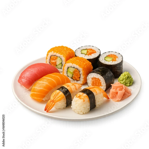 Obraz sushi on a plate