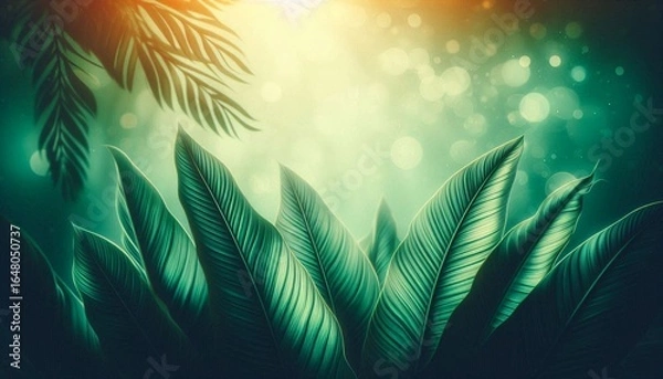 Obraz Dreamy Tropical Leaves