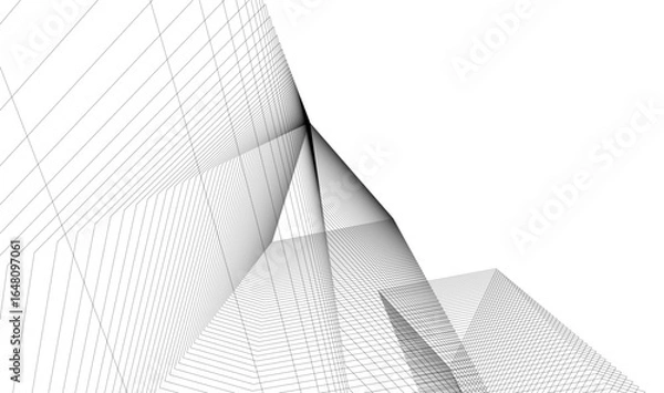 Fototapeta abstract architecture background