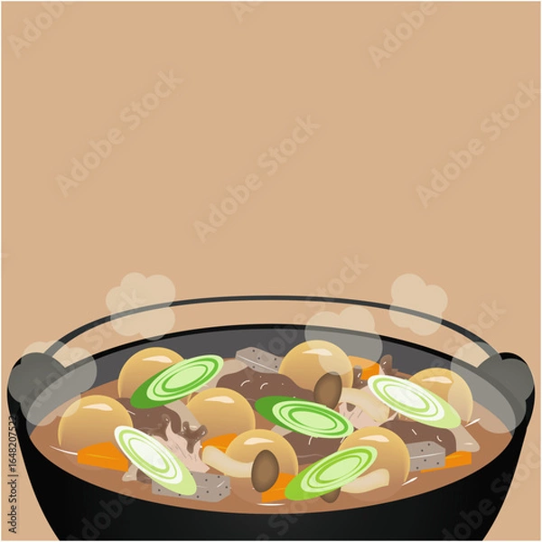 Obraz 芋煮フレーム