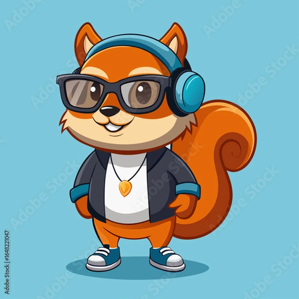 Obraz squirell mascot
