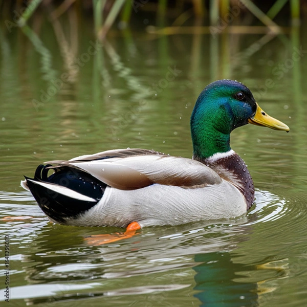 Fototapeta AI Generated Duck