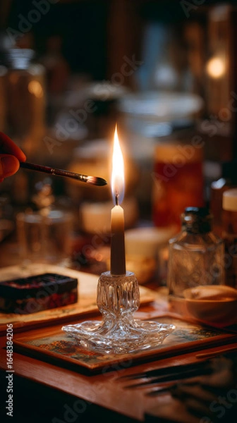Fototapeta Master the Art of Candle Making: Tips and Techniques for Creating Beautiful Candles at Home