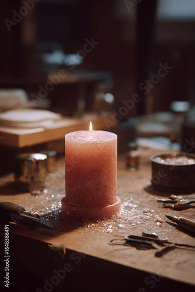 Fototapeta Master the Art of Candle Making: Tips and Techniques for Creating Beautiful Candles at Home