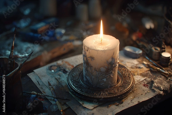 Fototapeta Master the Art of Candle Making: Tips and Techniques for Creating Beautiful Candles at Home