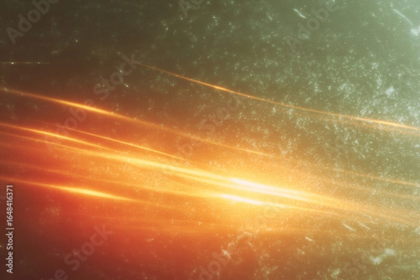 Obraz light leak overlay effect with scratch dust and blur defocused light leaks,retro grain noisy film distressed texture light leak flare on black background,abstract background with bokeh,old film strip