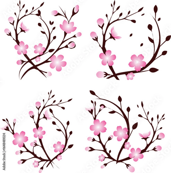 Obraz tree sap icon, illustration template beautiful nice 