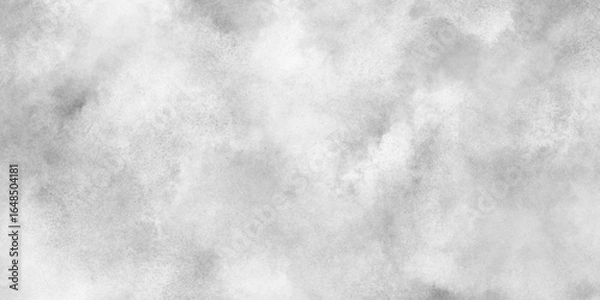 Fototapeta Abstract background with white paper texture and gray watercolor background , Black grey Sky with white cloud , marble texture background Old grunge textures design .cement wall texture .	