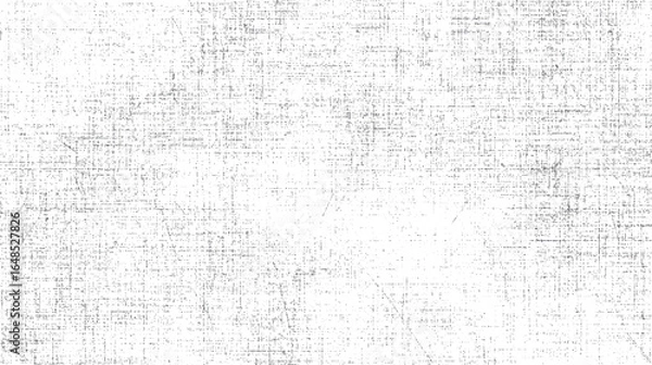 Fototapeta Vintage grunge fabric crosshatch texture. Retro noise overlay background. Distressed hand-drawn textile pattern. Subtle sketch effect.