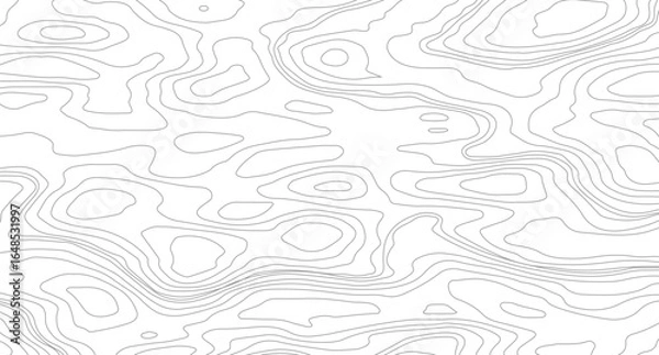Fototapeta Topography background. Vector banner. Topography background. Topographic map background geographic line map with seamless ornament design. 