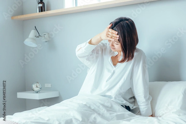 Obraz 体調不良の女性