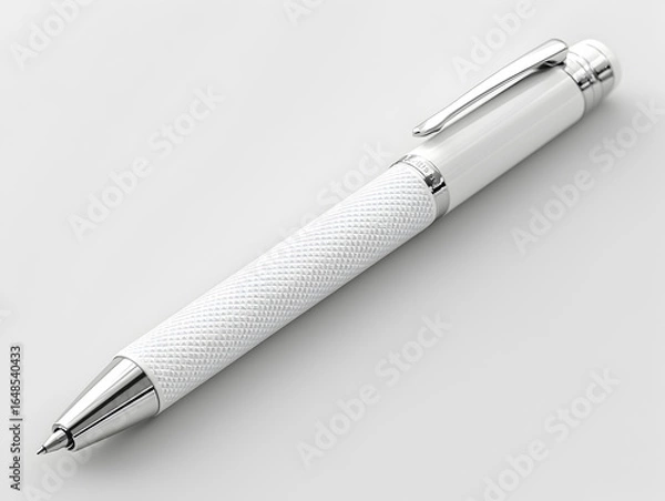 Obraz fountain pen on white background