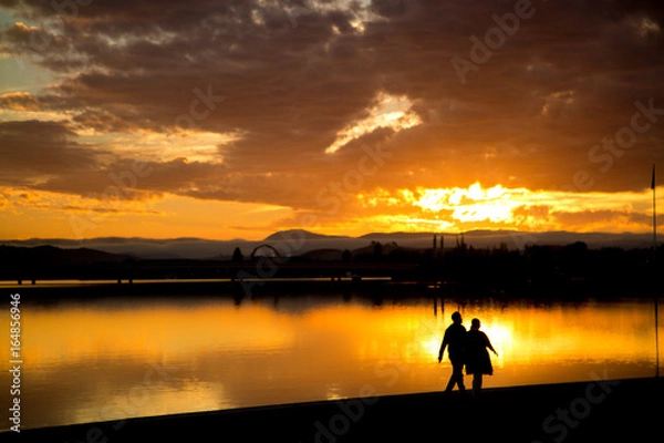 Obraz Silhouette Couple