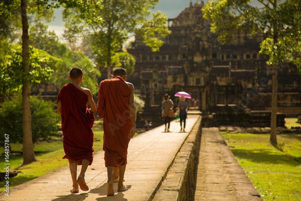 Obraz Monks in Cambodia