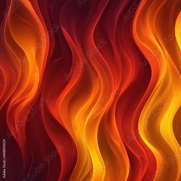 Fototapeta abstract flame wave pattern