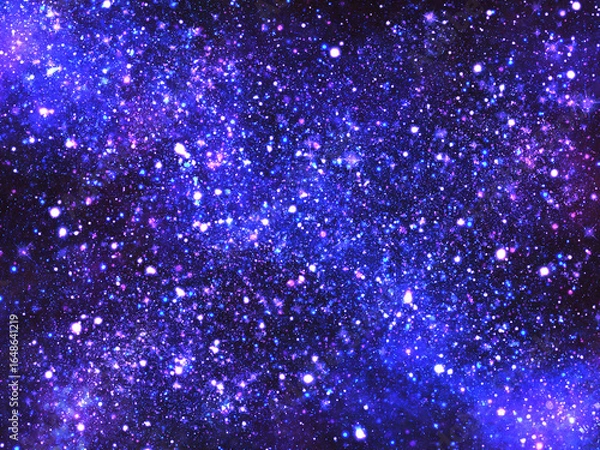 Obraz 星宇宙風のイラスト素材