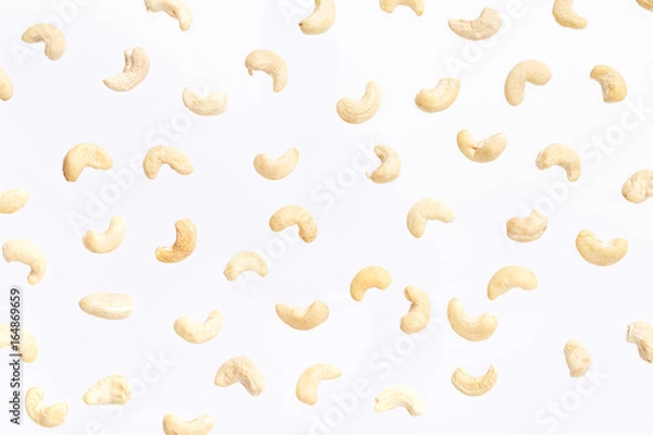 Obraz Composition of nuts pattern - cashews