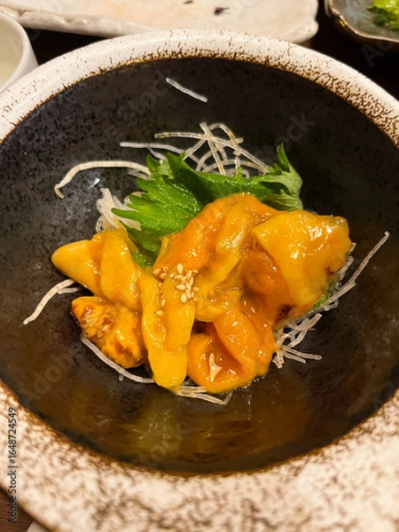 Obraz 石巻名物ホヤの刺し身