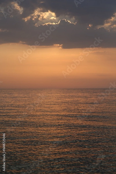 Obraz sunset over the sea