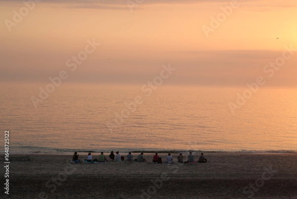 Obraz sunset at the beach