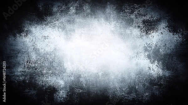 Fototapeta Abstract textured background with a soft light center, ideal for design projects and presentations