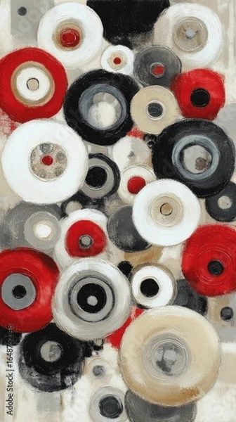 Obraz Abstract Circles Composition