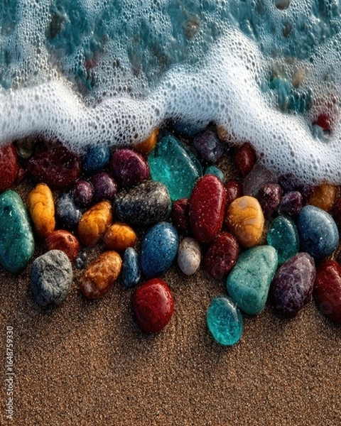 Fototapeta Sea Washed Pebbles
